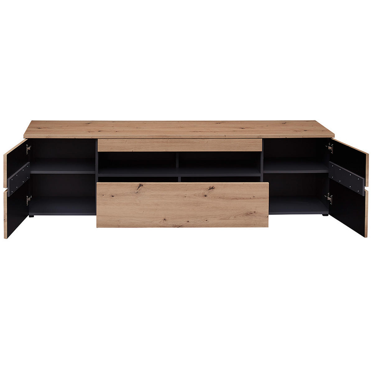 LOWBOARD Manresa-36 - Braun, Holzwerkstoff (192/53/47cm) - Lomado