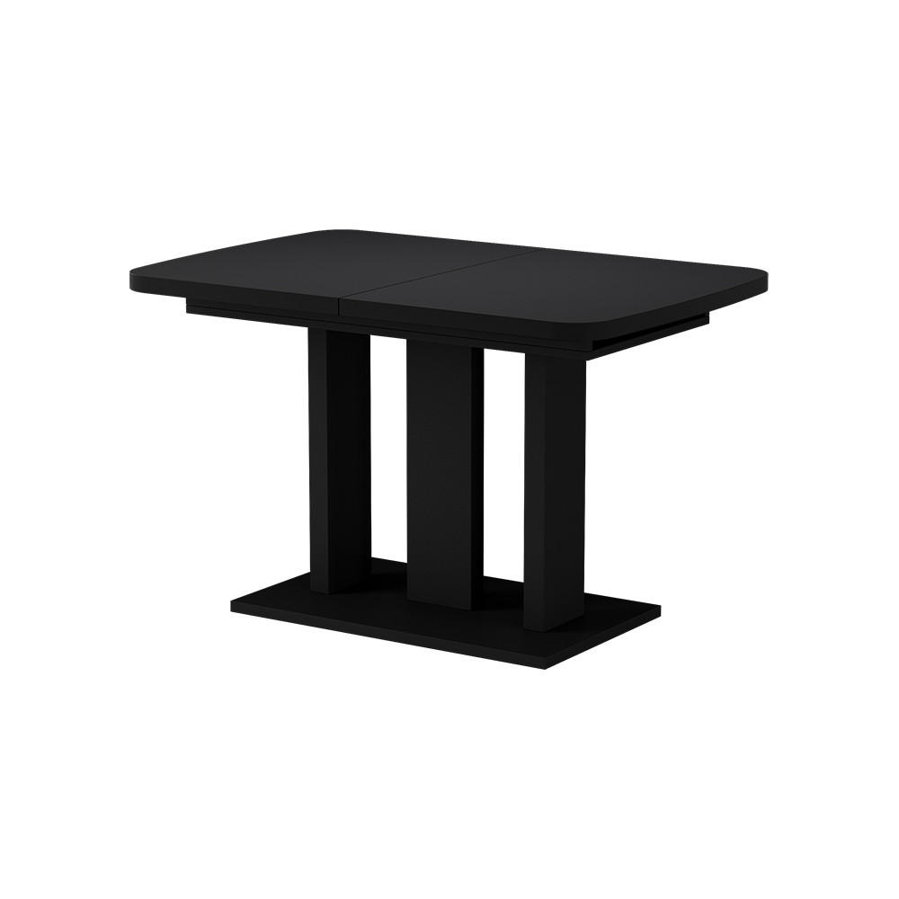 JÍDELNÍ STŮL Fenaro Černá 120 x 80 cm 2 díly - černá, kompozitní dřevo (80/120/77.3cm) - Vicco