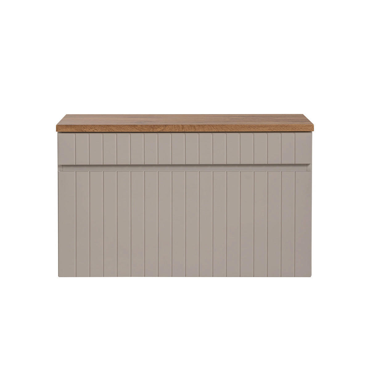 WASCHTISCHUNTERSCHRANK 80.4cm Zelie Kaschmir - Beige, Holzwerkstoff (80.4/48/46cm) - Petits-meubles