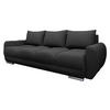 SCHLAFSOFA Logo 3 - Anthrazit/Silberfarben, Holz/Kunststoff (234/89/97cm) - MIRJAN24