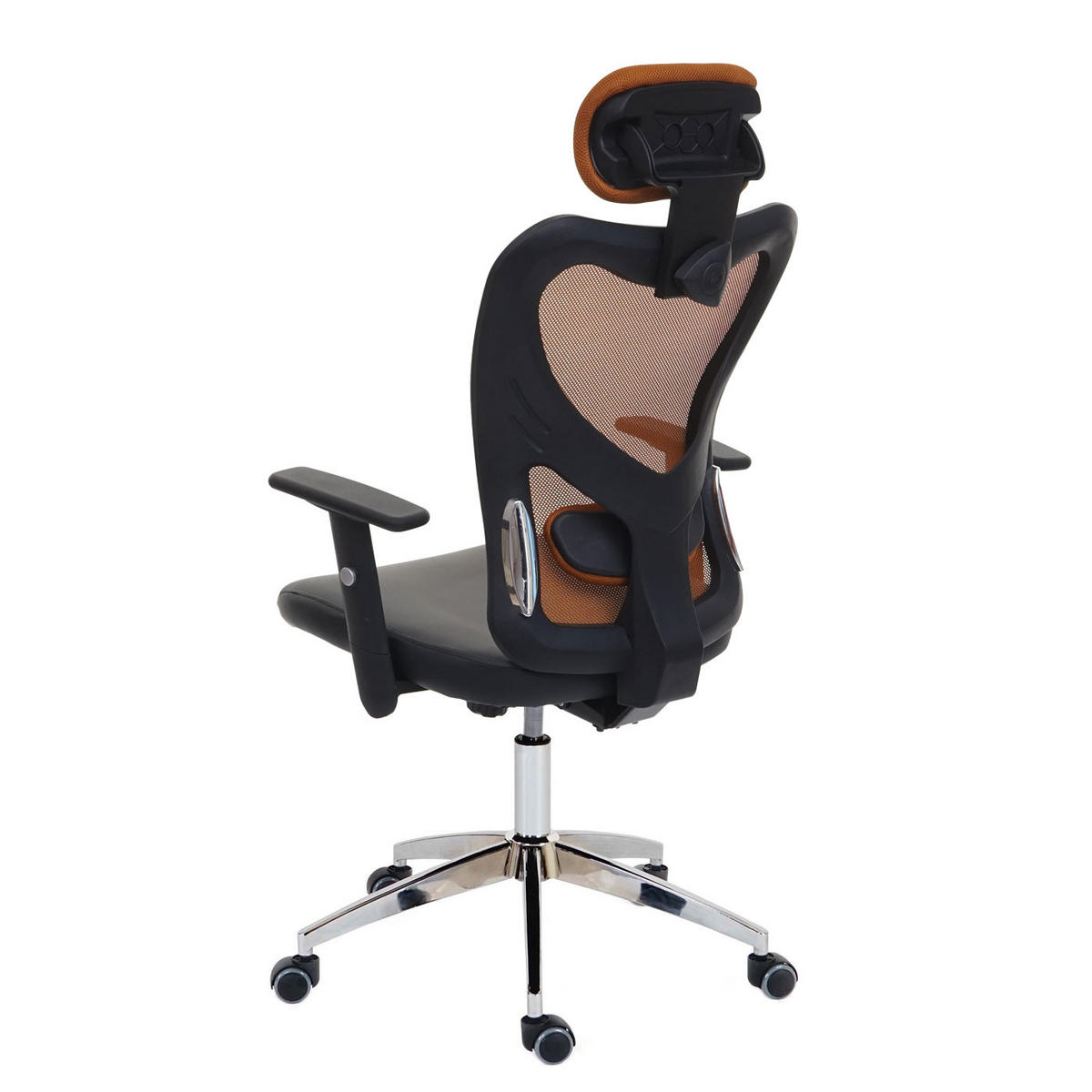 PROFI-BÜROSTUHL Braun - Braun, Textil (67/136/71cm) - MCW