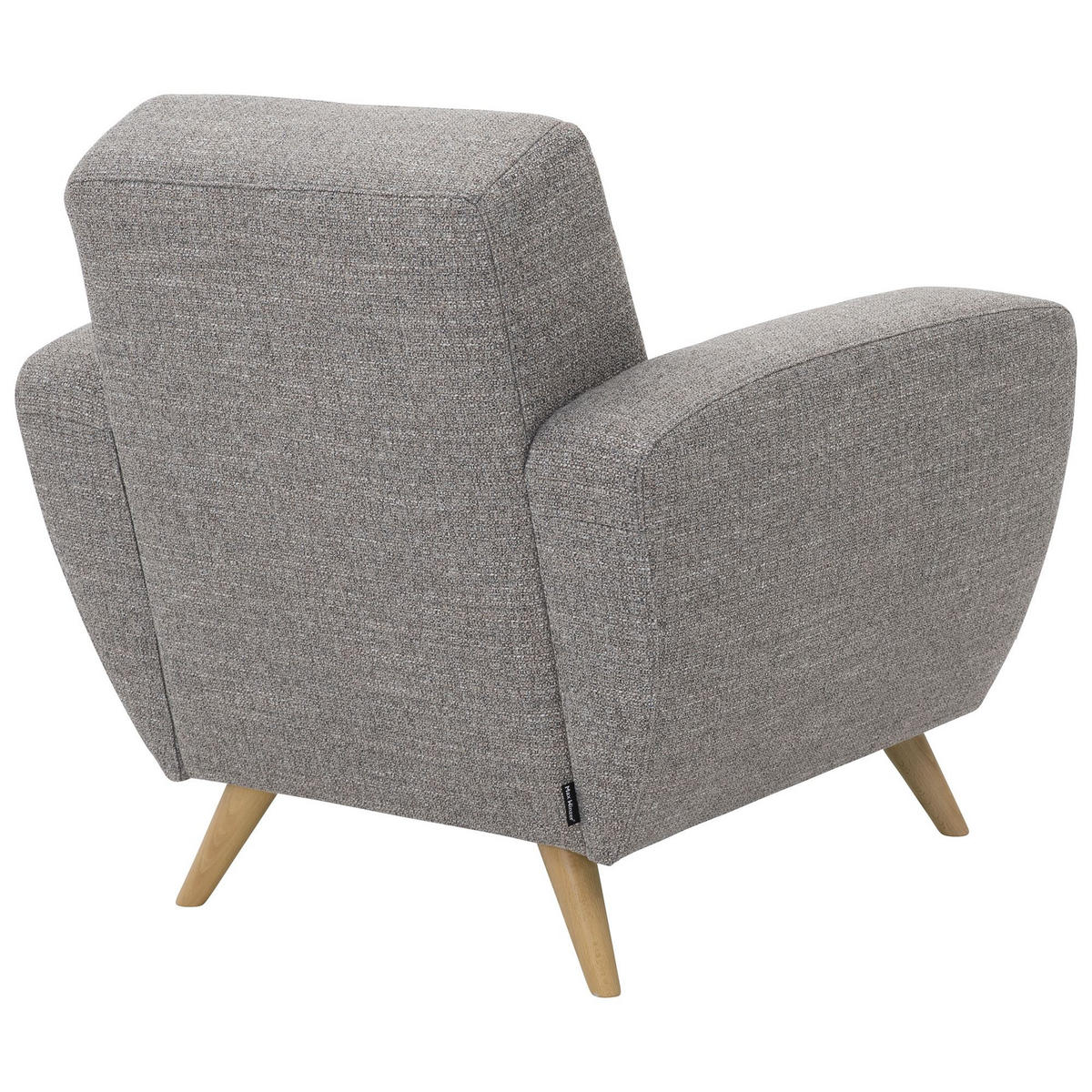 POLSTERSESSEL Kazdoia Flachgewebe grau - Grau, Kunststoff (82/85/83cm) - 58aufmkessel