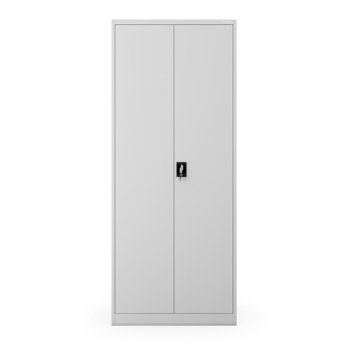 HAUSWIRTSCHAFTSSCHRANK DAWID 220 - Grau, Metall (90/220/45cm) - Jan Nowak