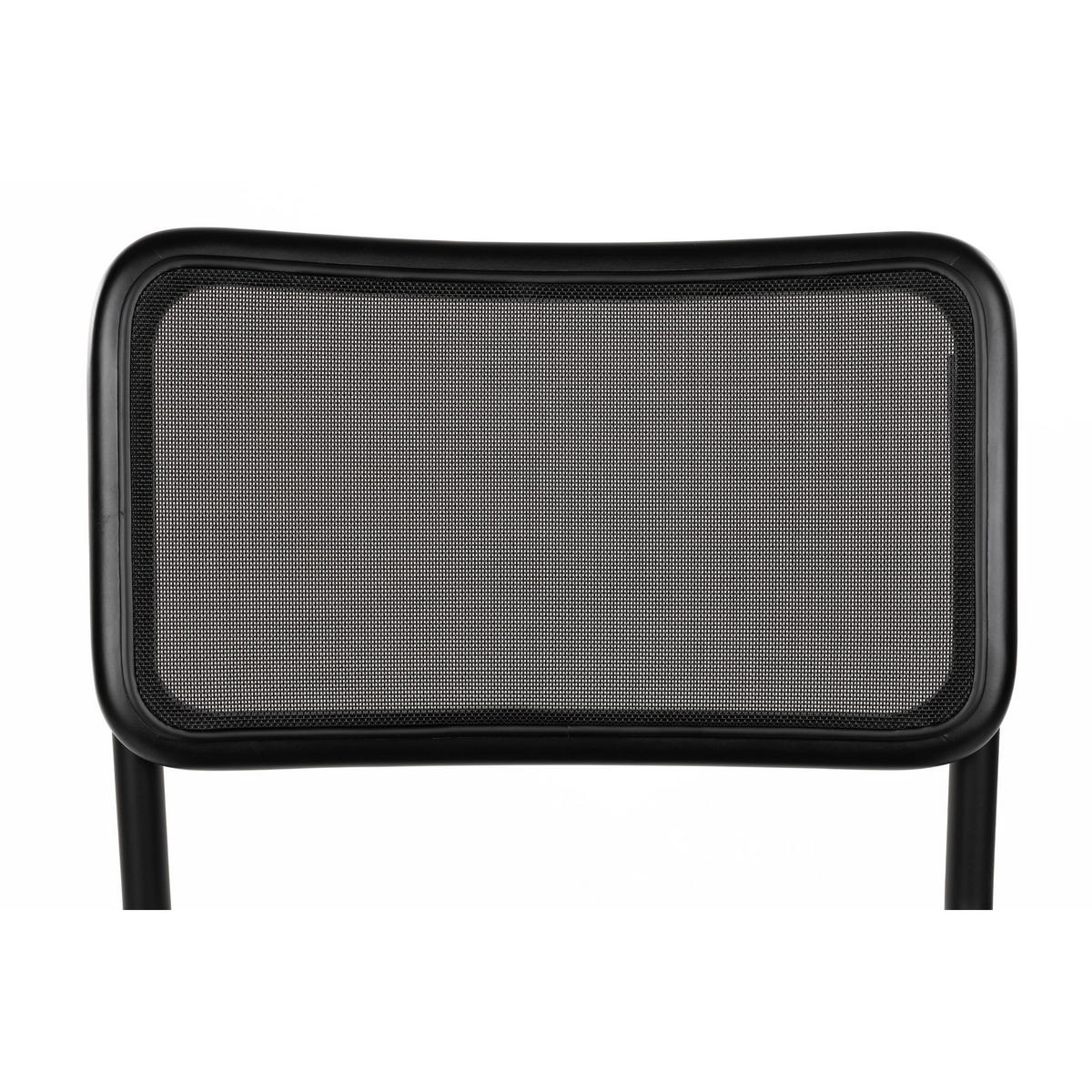 ESSZIMMERSTÜHLE Carree Schwarz - 2 er Set - Schwarz, Holz (49/83/53cm) - Dutchbone