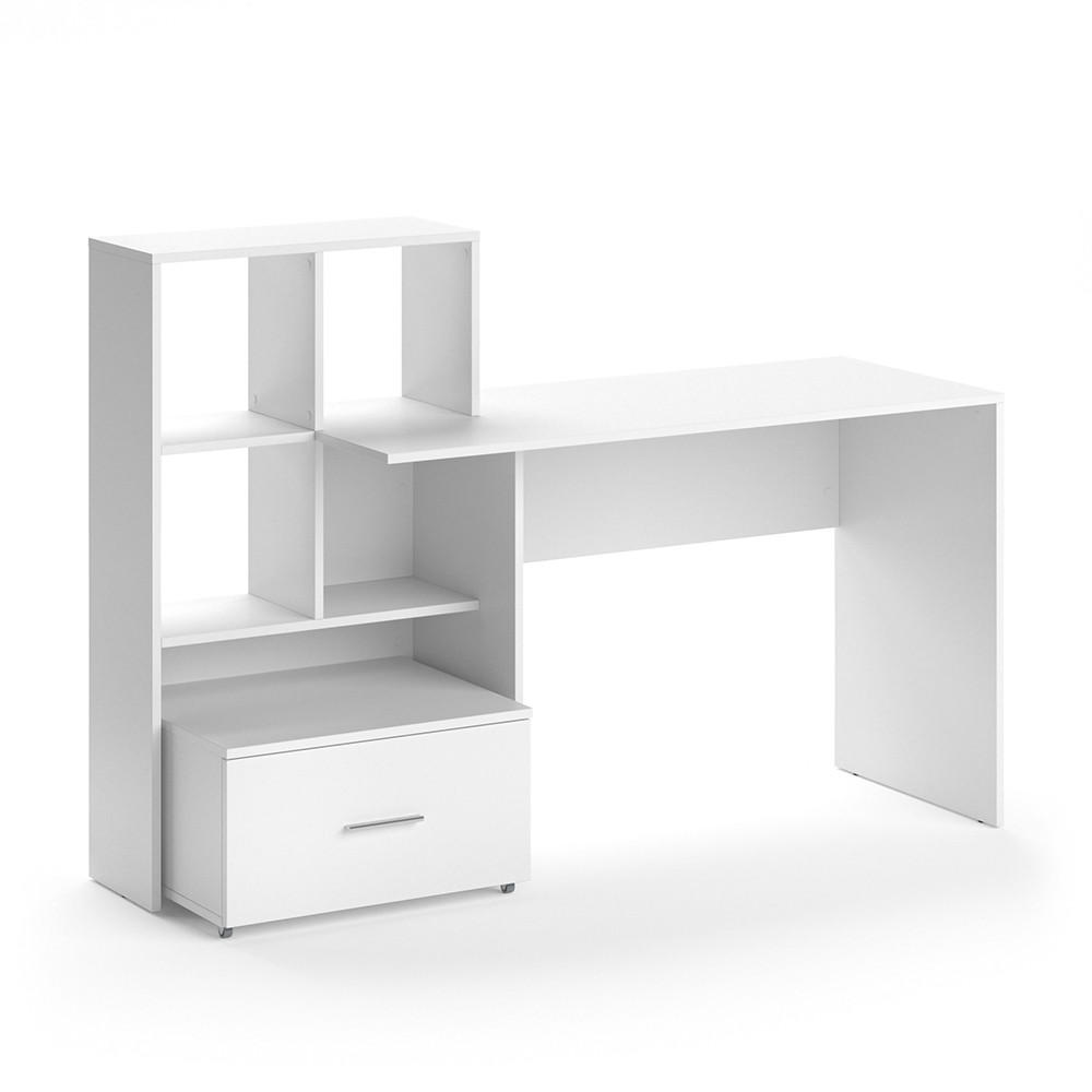 SCHREIBTISCH Lorio Weiß 149.2 x 49.8 cm - Weiß, Holzwerkstoff (49.8/149.2/105.6cm) - Vicco