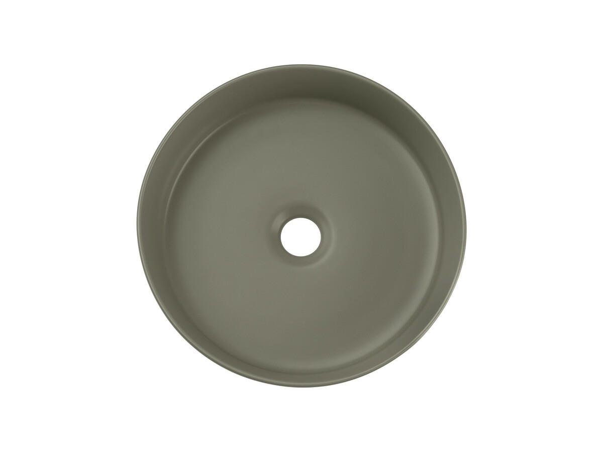 WASCHTISCHKOMBI 60 cm 3Teile - Nordic Cremona N BM399 in Cremona-Eiche/Dunkelgrün - Dunkelgrün/Eichefarben, Holz/Keramik (36/36/12cm)