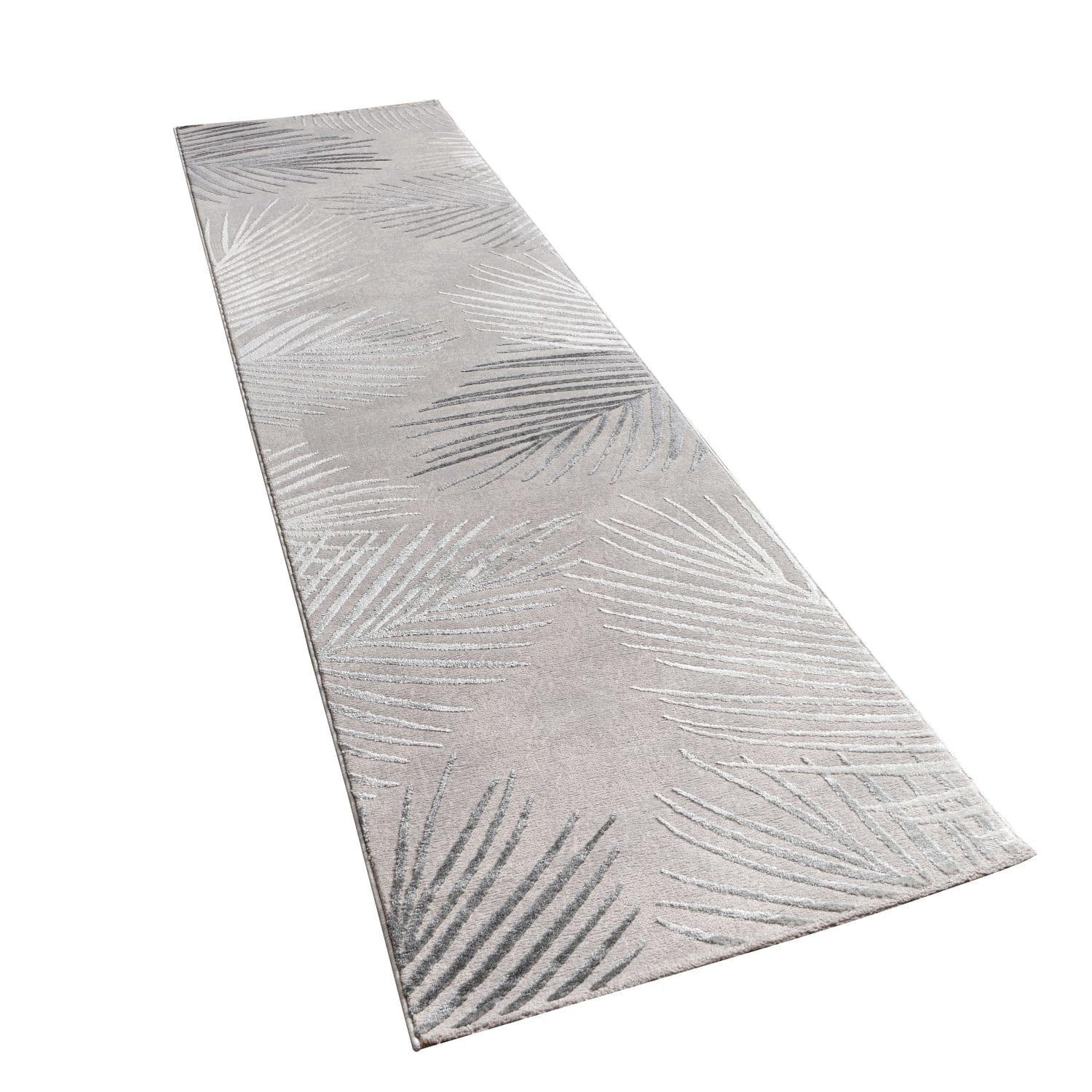 KURZFLORTEPPICH 80/300 cm Tuana 218 - Grau, Kunststoff (80/300cm) - Paco Home