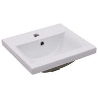 WASCHBECKEN Landgraf 42/39/18 cm - Weiß, Keramik (42/18/39cm) - Nettlife