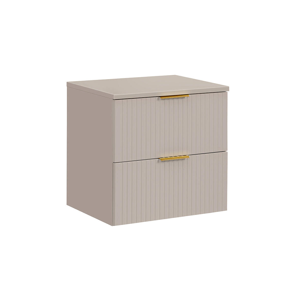 WASCHTISCHUNTERSCHRANK 60.6cm Adriel Beige - Beige, Holzwerkstoff (60.6/59/46cm) - Petits-meubles