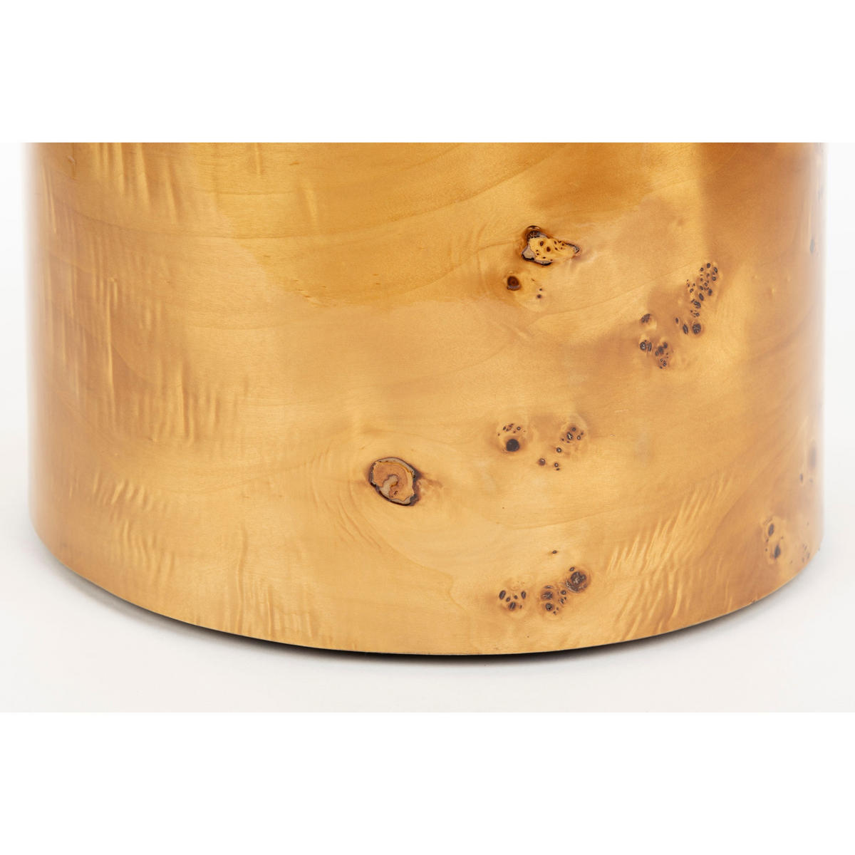 SITZHOCKER Burlin Beige - Beige, Holz (40/44/40cm) - Dutchbone