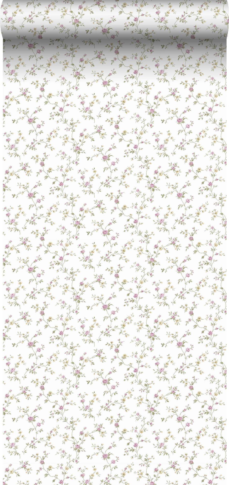 TAPETE Blumen 53 cm x 10 m - Pink, Papier (53/0.1cm) - Sanders & Sanders