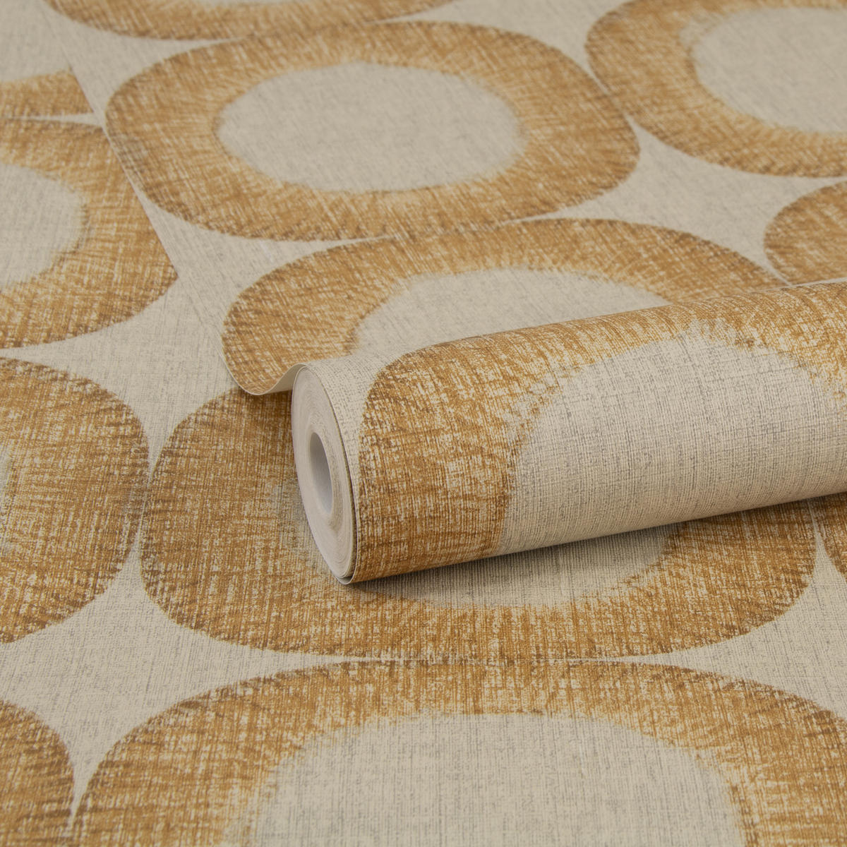 VLIESTAPETE - Harmony Sand - Sandfarben, Papier/Kunststoff (52/1000cm) - Sublime