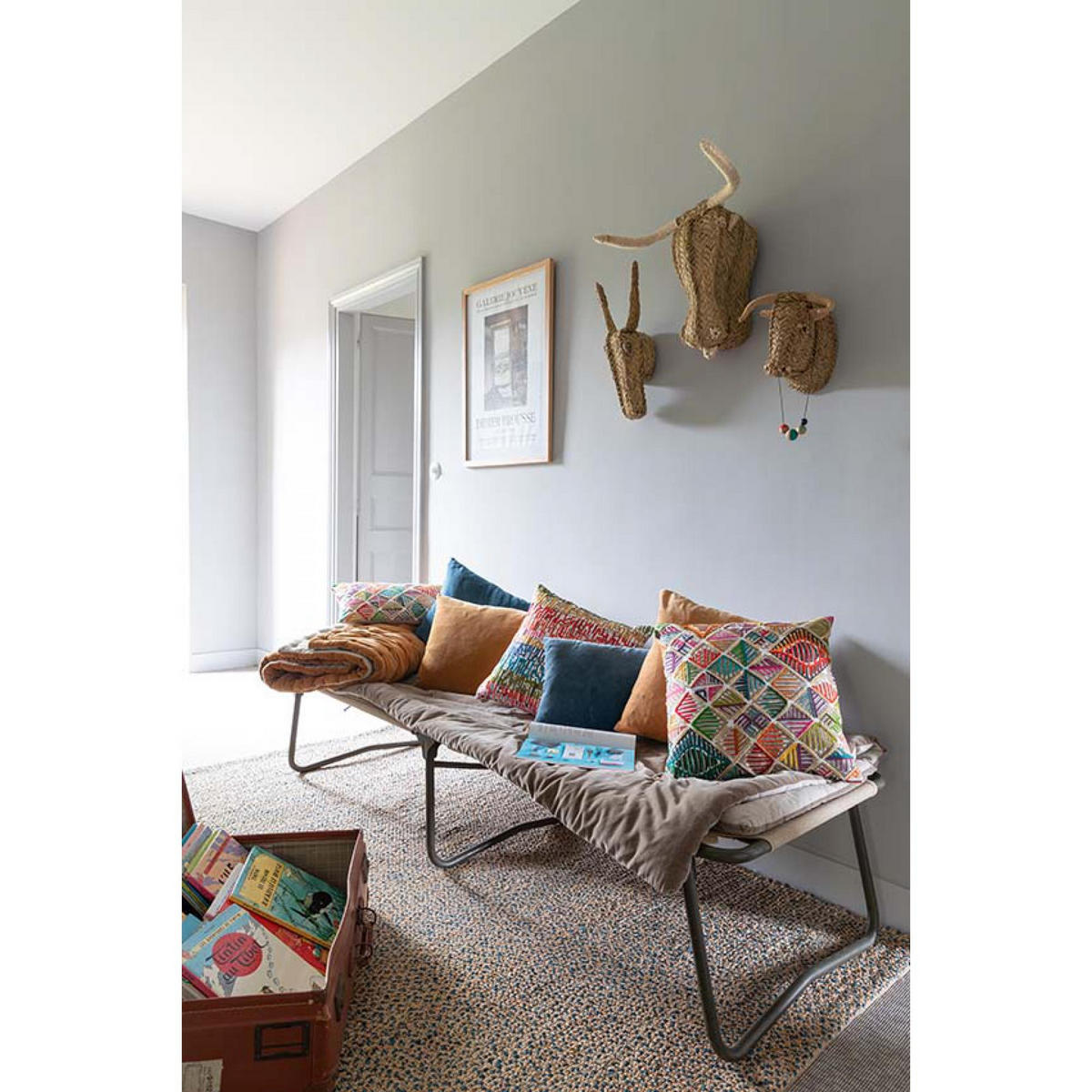 TEPPICH Elliot riviera 160 x 230 cm - Blau, Textil (160/230cm) - Vivaraise