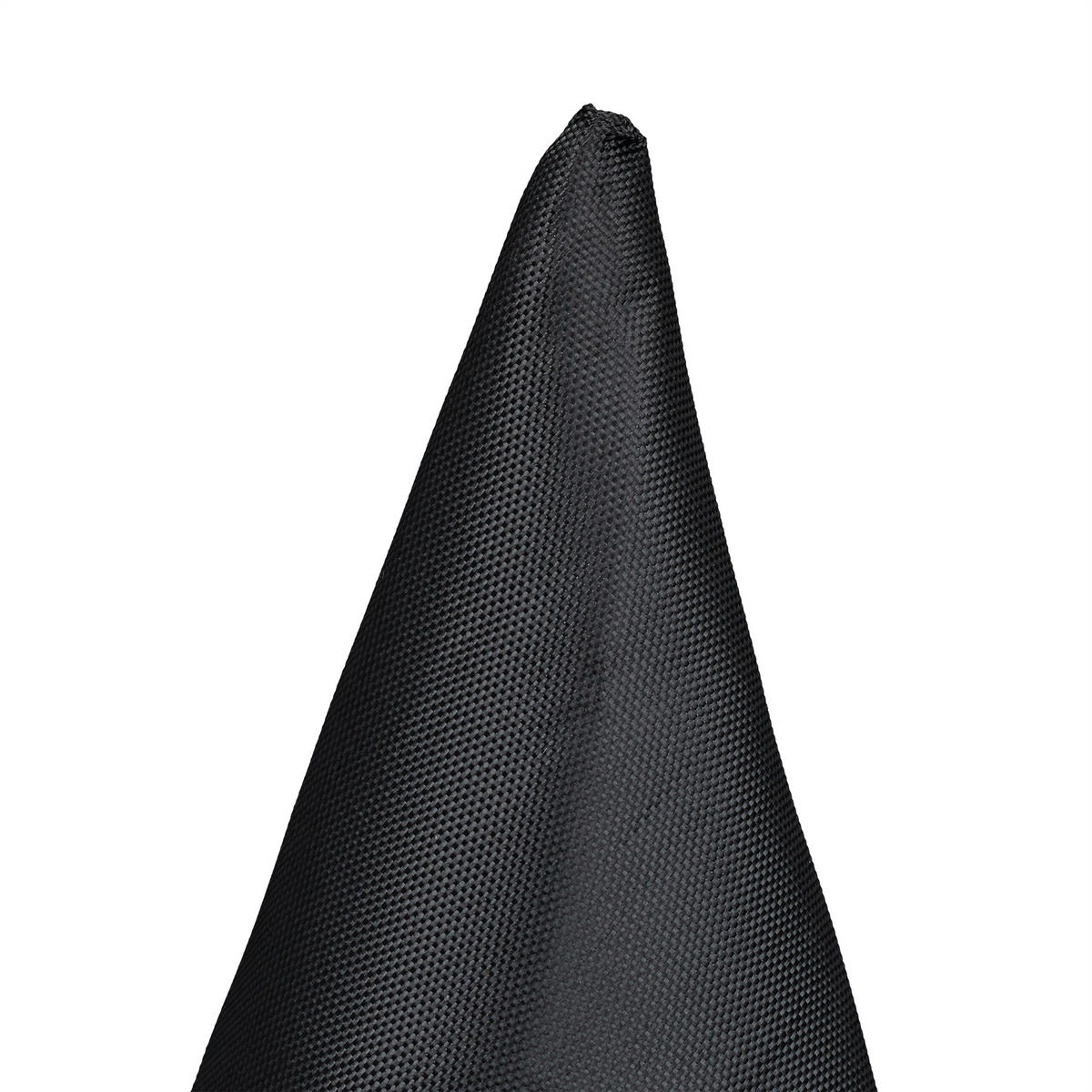 6XHEXENHUT - Schwarz, Textil/Metall (38/34/38cm) - Relaxdays