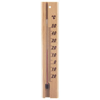 UNIVERSAL-THERMOMETER, Kiefernholz, natur, 20 cm - Naturfarben, Holz - Orion 
