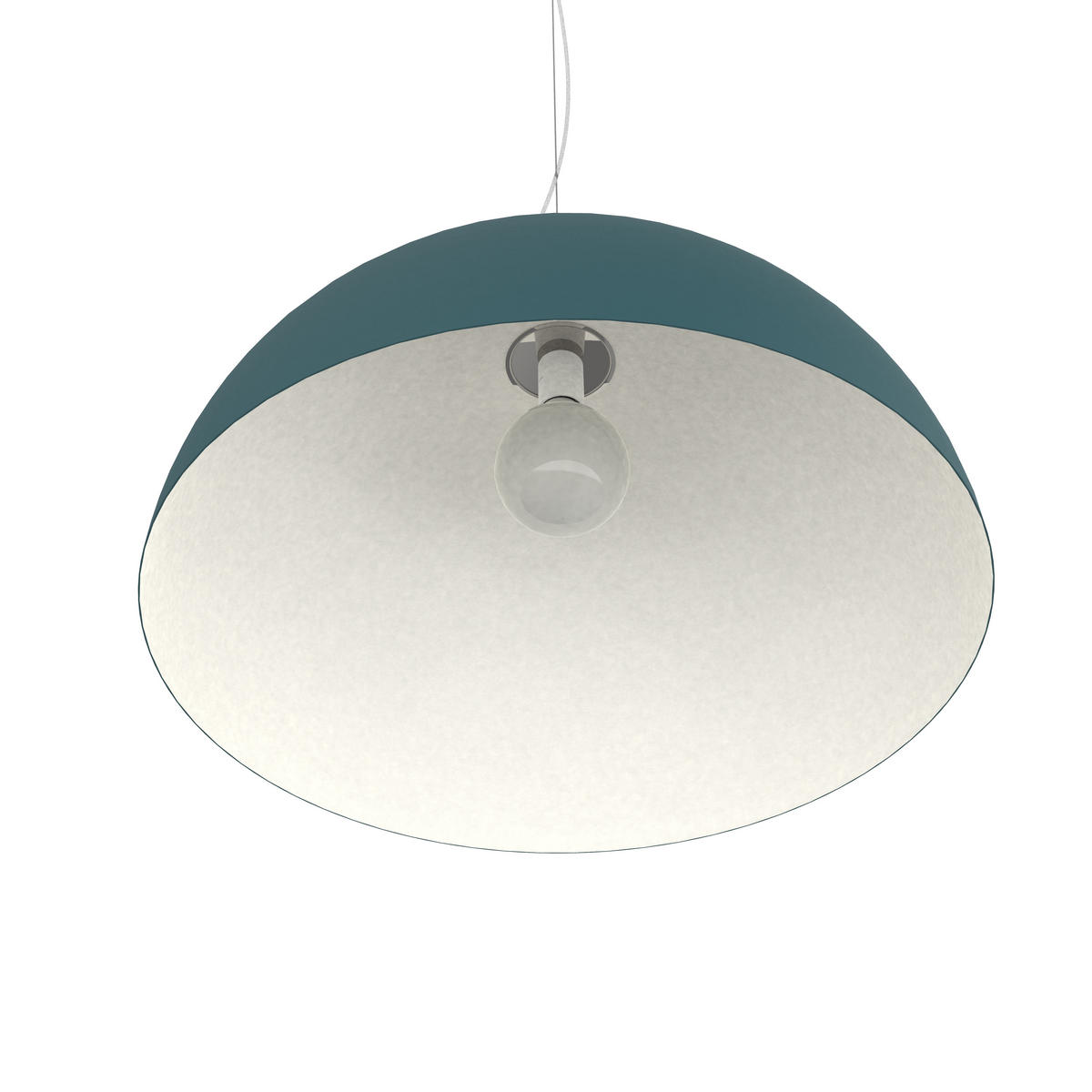 HÄNGELEUCHTE - Blau, Metall (60/60/30cm) - Lumicom