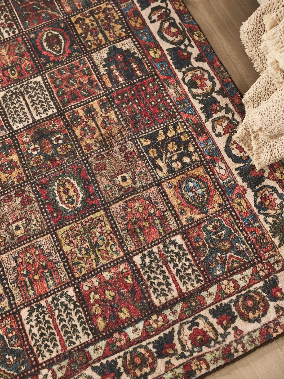 TEPPICH Mara Rot 160x230 cm - Rot, Textil (160/230cm) - benuta Pop