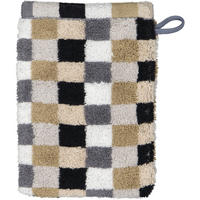 HANDTÜCHER LIFESTYLE KARO 7047 KIESEL - 37 - Grau, Textil (16/22cm) - Cawö