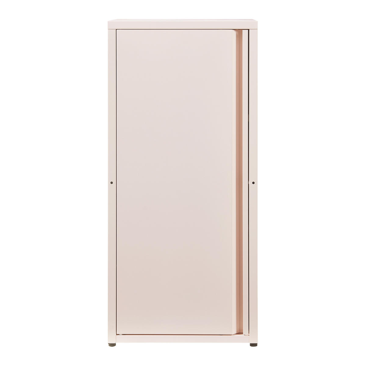 AKTENSCHRANK Burlöv - Rosa, Metall (40/88/35cm) - [en.casa]