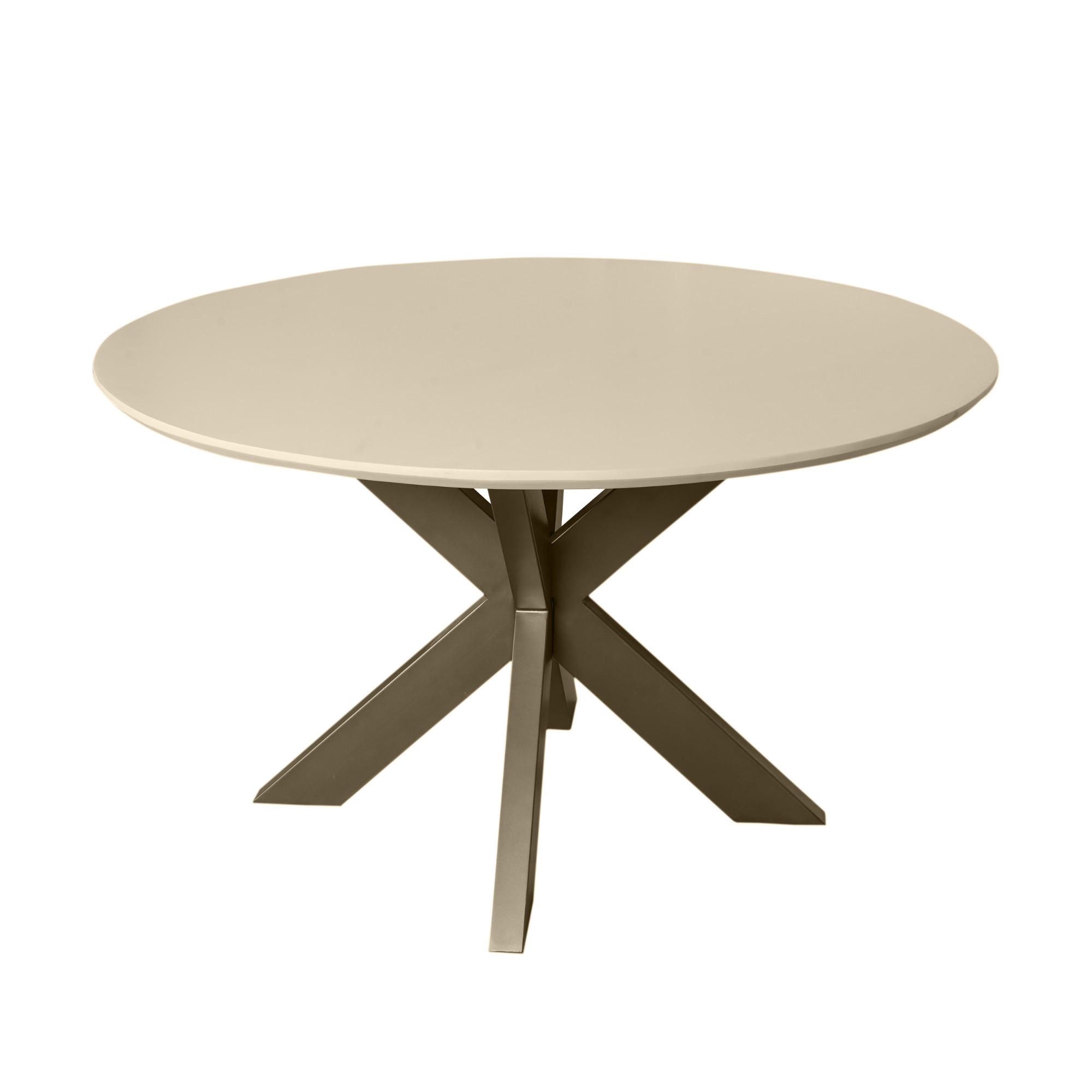 Starfurn Esstisch Beige 150x76x150 cm