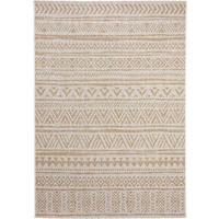 VNITŘNÍ a venkovní koberec Cleo Krémová/Béžová 140x200 cm - krémová, textil/umělá hmota (140/200cm) - benuta Nest