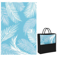 OUTDOORTEPPICH DE-10921 Hellblau - Hellblau, Kunststoff (182/274cm) - ComfortXL