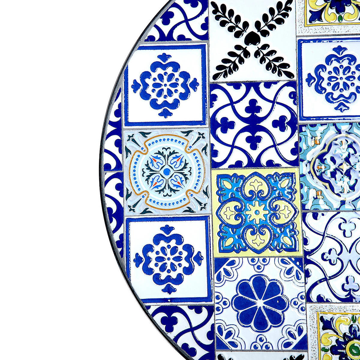 BISTROTISCH Palazzo - Multicolor, Keramik (54/54/71cm) - Butlers