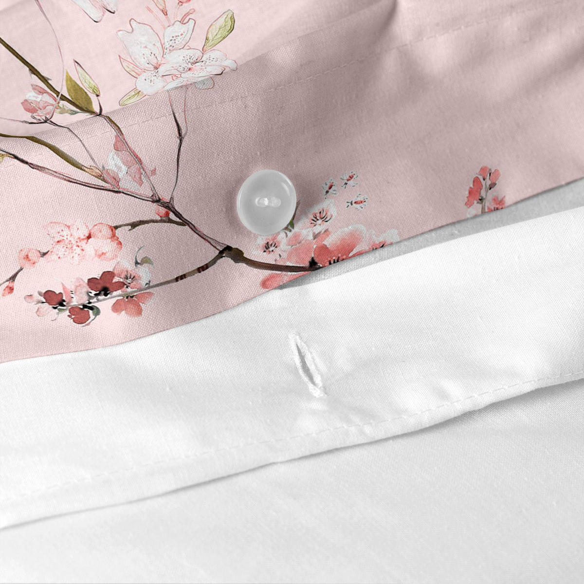 BETTBEZUG chinoiserie rose 180x220 cm (komfortgrösse) mehrfarbig - Multicolor, Textil (180/220cm) - Happy Friday