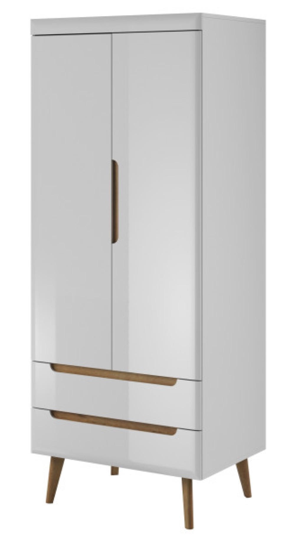 Sepro Meble Schrank Weiß 80x197x56 cm
