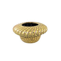 TOPF Sindi Gelb 24/24/11.5cm - Gelb, Keramik (11.5cm) - PTMD Collection