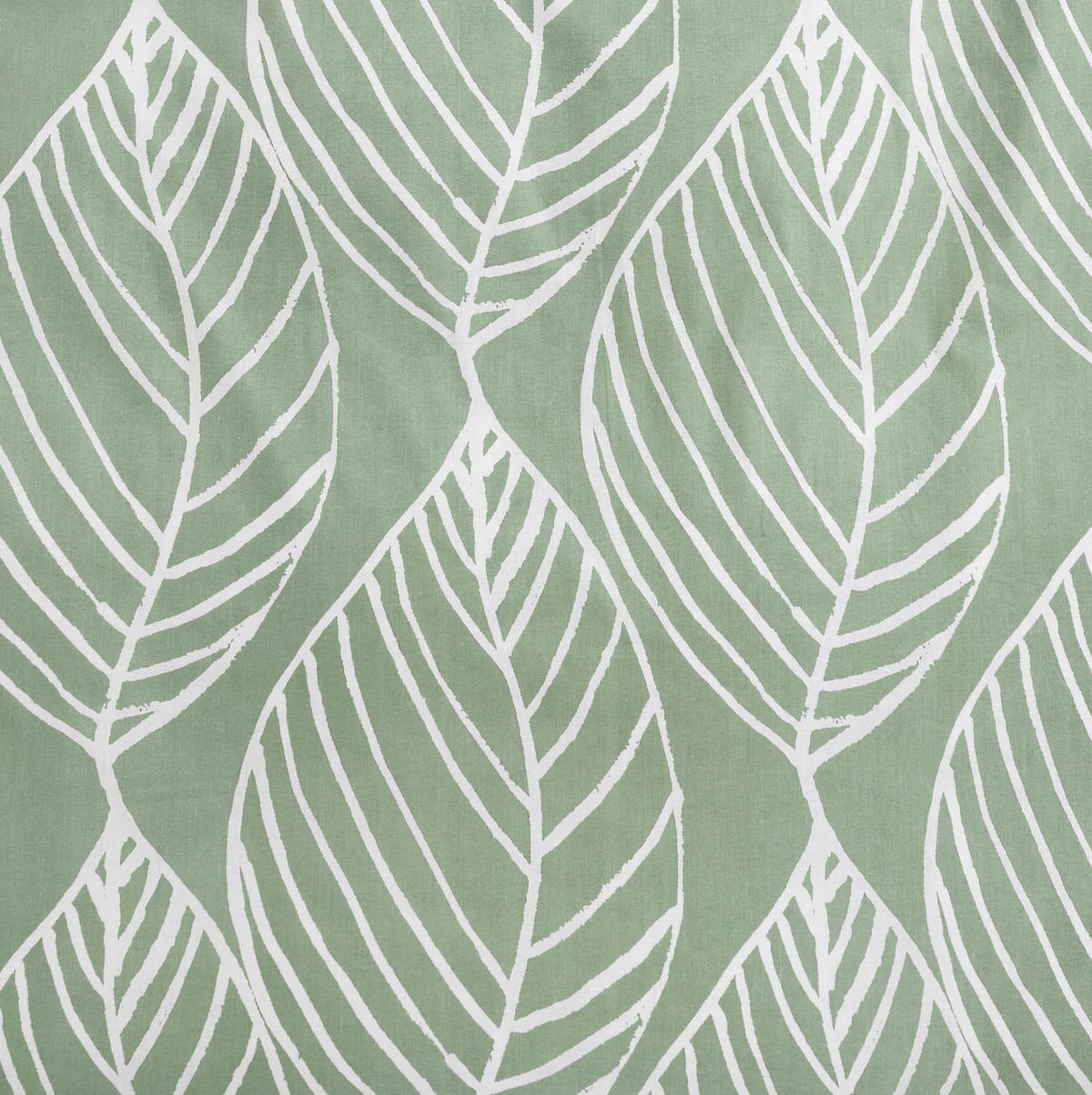 WENDE-BETTWÄSCHE 135x200 Renforce Bettbezug Floral Baumwolle Blätter Grün - Multicolor, Textil (135/200cm) - Carpe Sonno