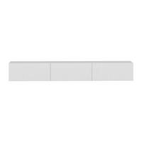 TV-HÄNGESCHRANK - 200 cm x 32 cm - holz - weiß Dantay - Weiß, Holz (200/25/32cm) - Vente-Unique