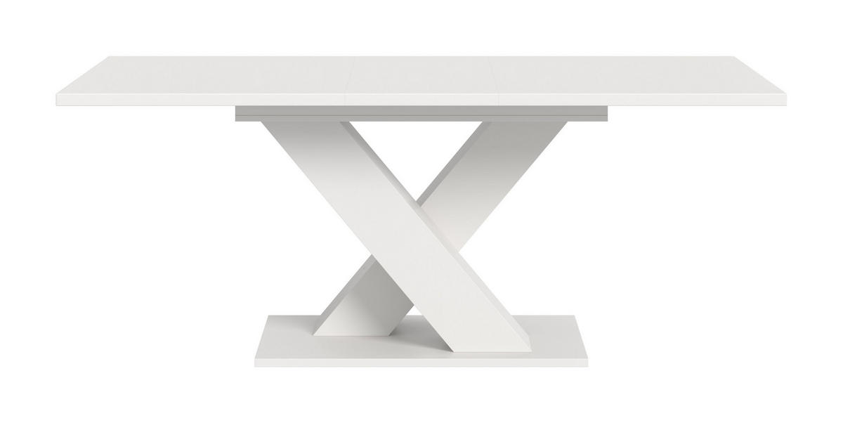 ESSTISCH MOTION (B/H/T: ca. 150/76/90 cm) in Weiß/weiß - Weiß, Holzwerkstoff (90/150/76cm)