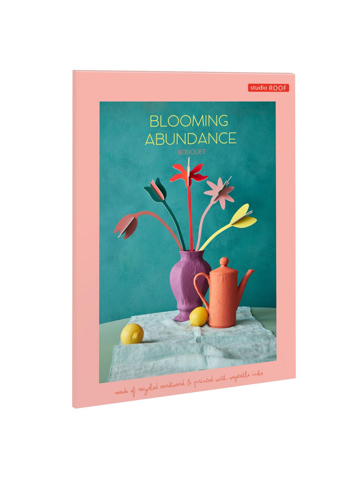 DEKOFIGUR Kräftige Blumenstiele 15/41 cm - Multicolor, Wellpappe (15/41/15cm) - KUNSTLOFT