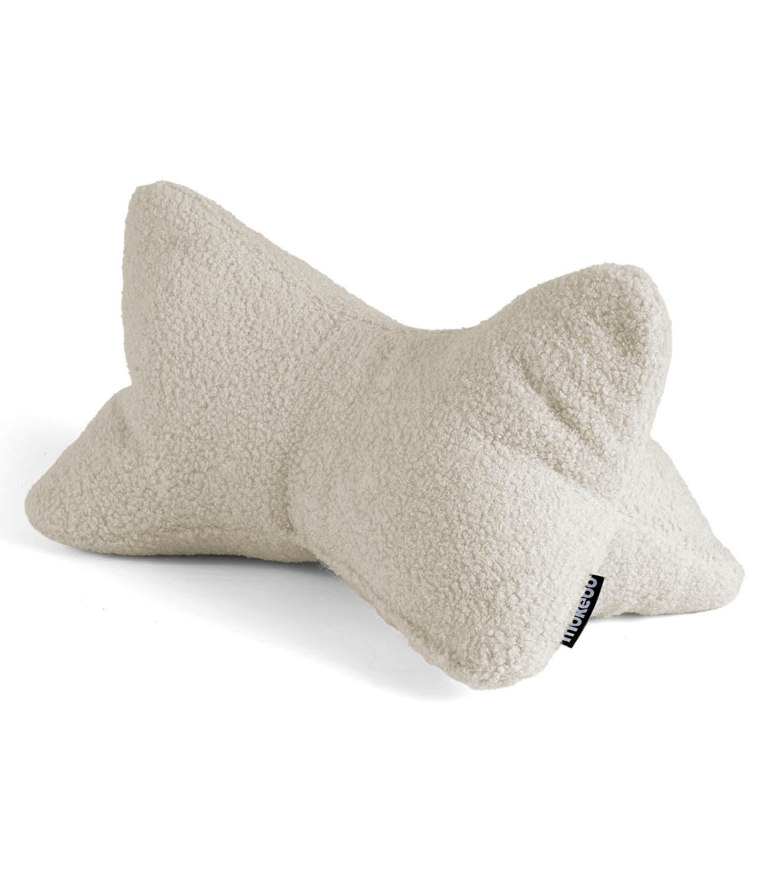 NACKENKISSEN Der Leseknochen - Beige, Textil (42/22cm) - Mokebo