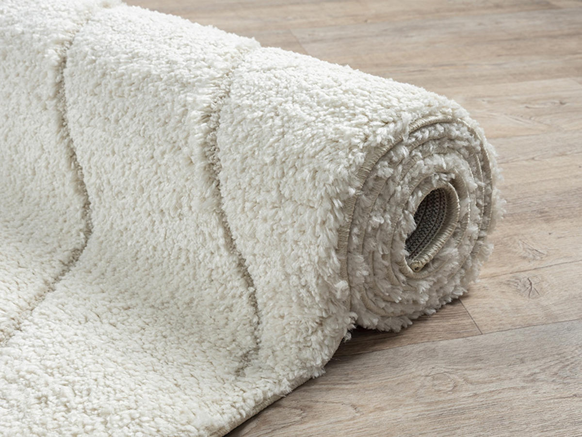 HOCHFLORTEPPICH Berber ATRIO Polypropylen Creme 160 x 230 cm - Beige, Textil (160/230cm) - KADIMA DESIGN