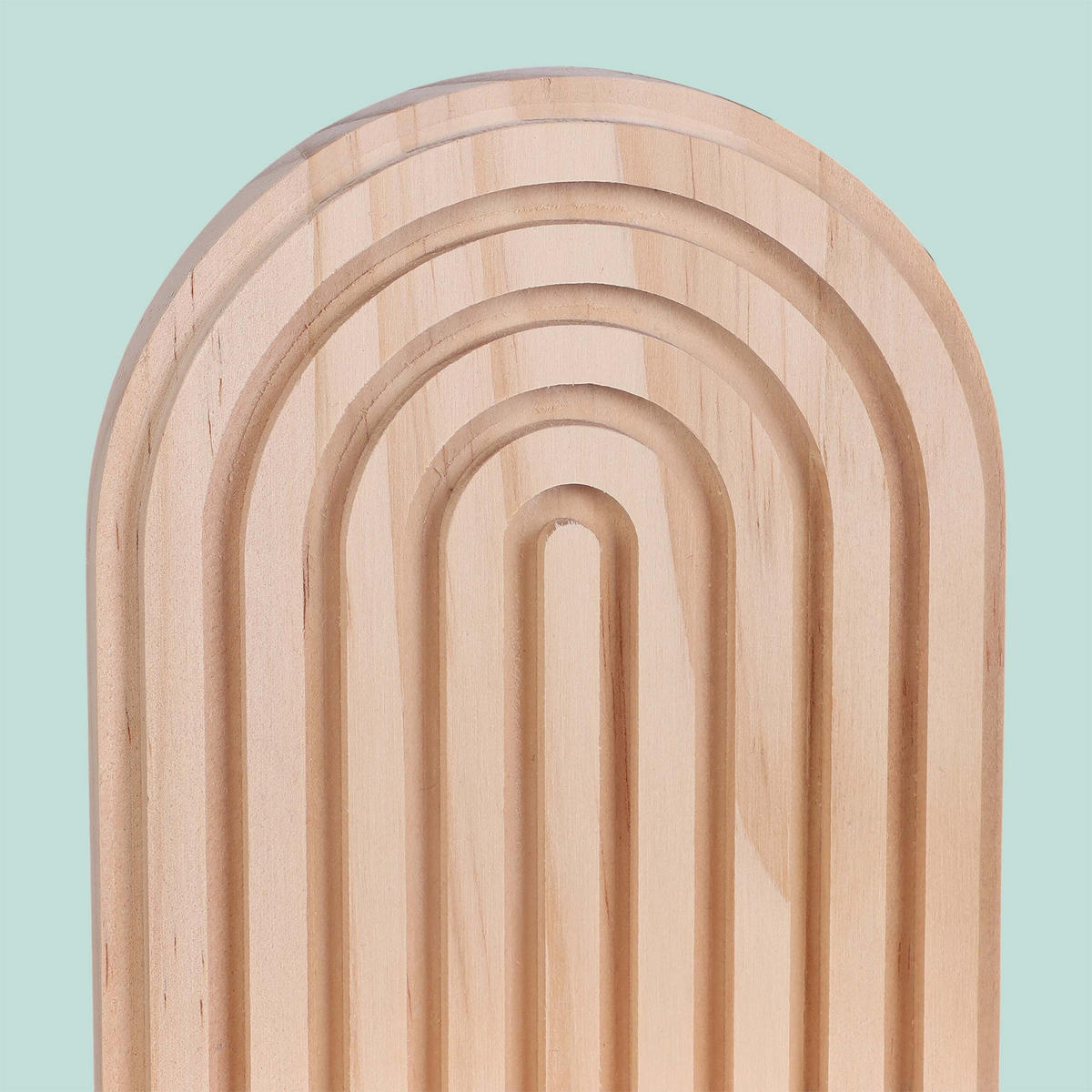 RAFT natural set-2 - maro deschis, lemn (21.5/35/12cm) - Relaxdays
