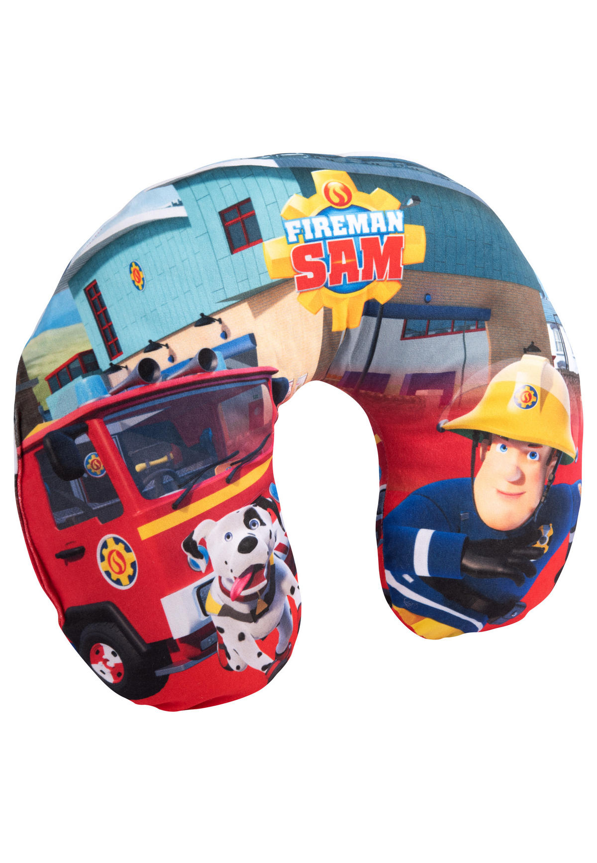 NACKENKISSEN Feuerwehrmann Sam Mehrfarbig 35 x 30 cm - Multicolor, Textil (35/30cm) - Chiemsee