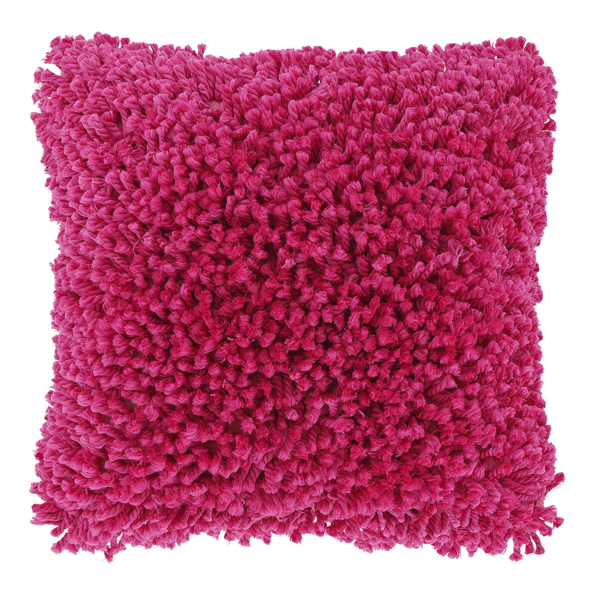DEKOKISSEN Ray Rosa 45/45/8 cm - Pink, Textil (45/45cm) - Unique Living
