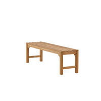 GARTENBANK KENYA Braun 150x40x45 cm - Braun, Holz (150/45/40cm) - FURNLUX