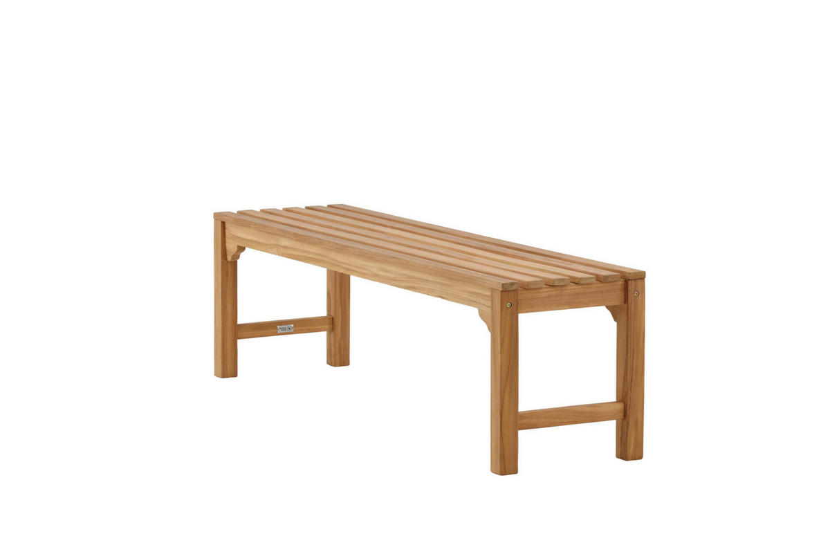 GARTENBANK KENYA Braun 150x40x45 cm - Braun, Holz (150/45/40cm) - FURNLUX