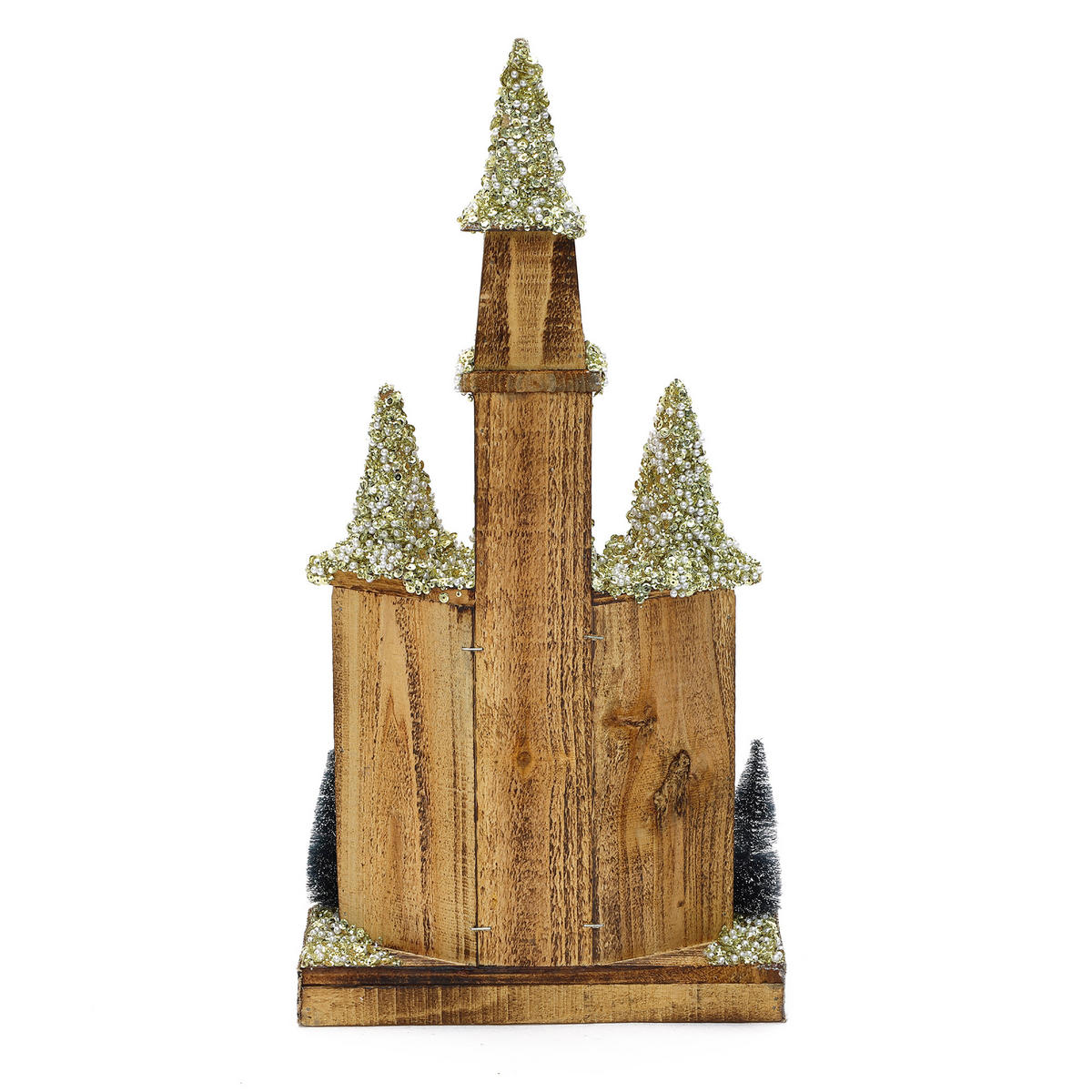 WEIHNACHTSHAUS HTHD0250 - Braun, Holz (11/51/25cm) - Hometopia