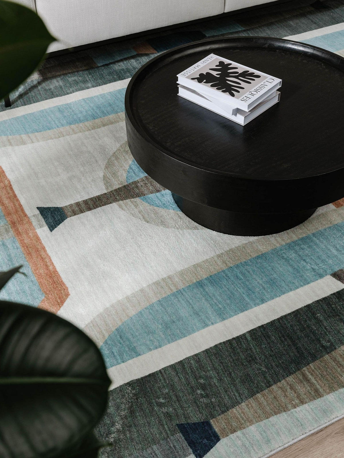 TEPPICH Mara Multicolor/Blau 200x300 cm - Blau/Multicolor, Textil (200/1cm) - KUNSTLOFT