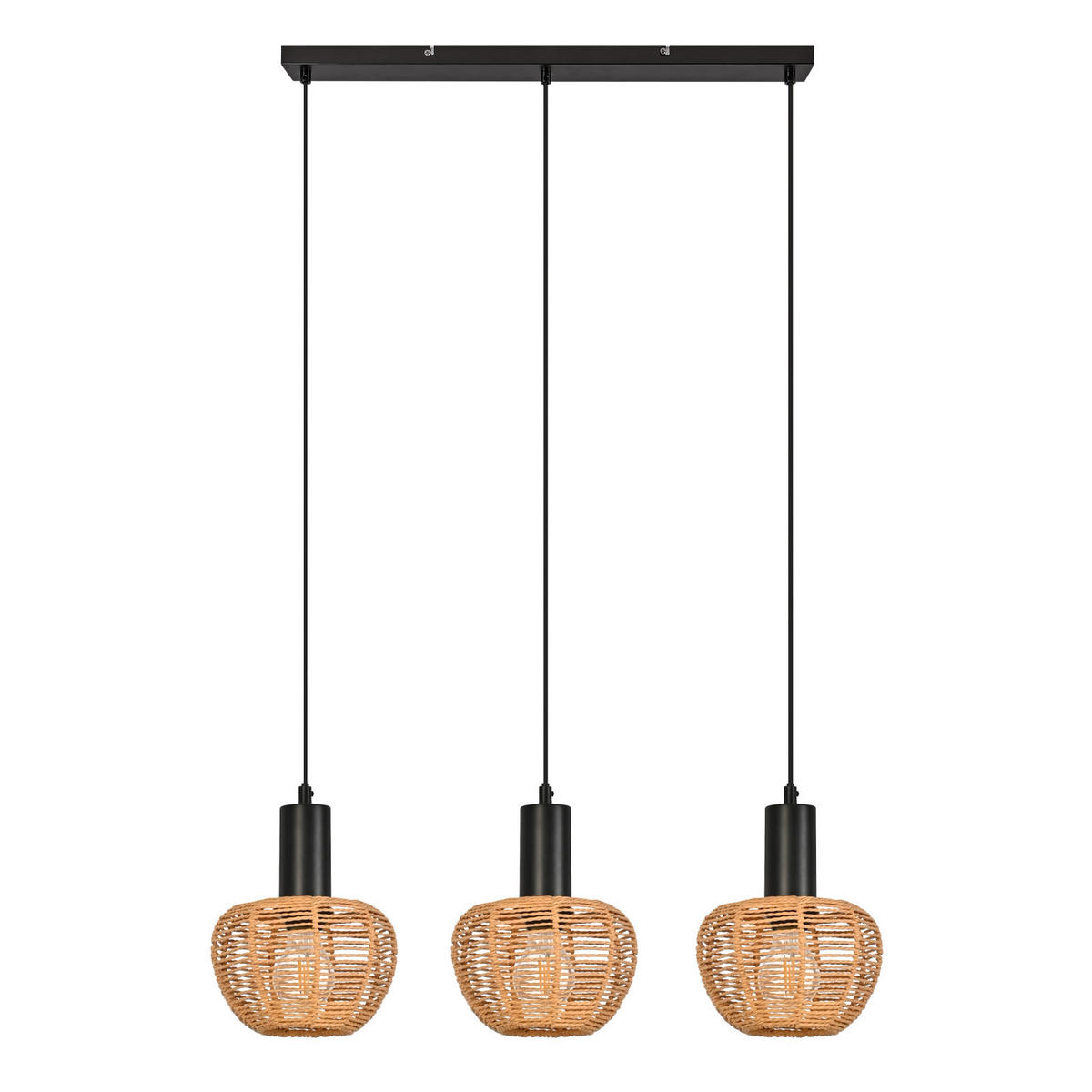 PENDELLEUCHTE Celeste 70/56/120 cm - Braun, Metall (70/56/120cm) - ZMH