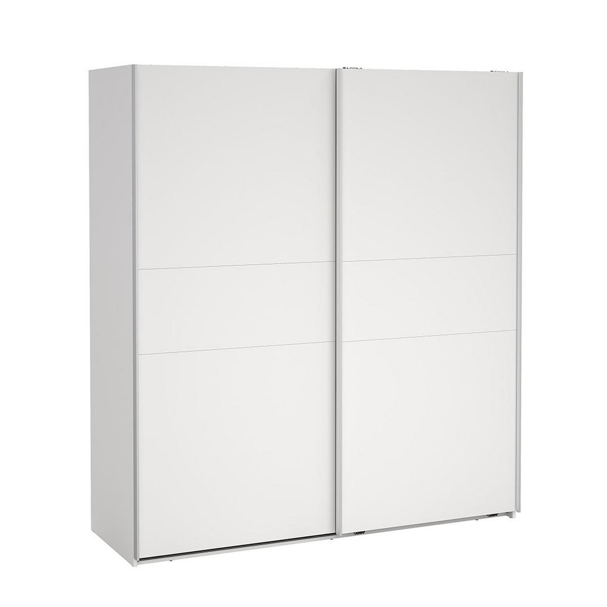 SCHIEBETÜRENSCHRANK, Como, Weiß, Holzwerkstoff, 179 x 67 x 201 cm - Weiß, Holzwerkstoff (179/201/67cm) - ebuy24