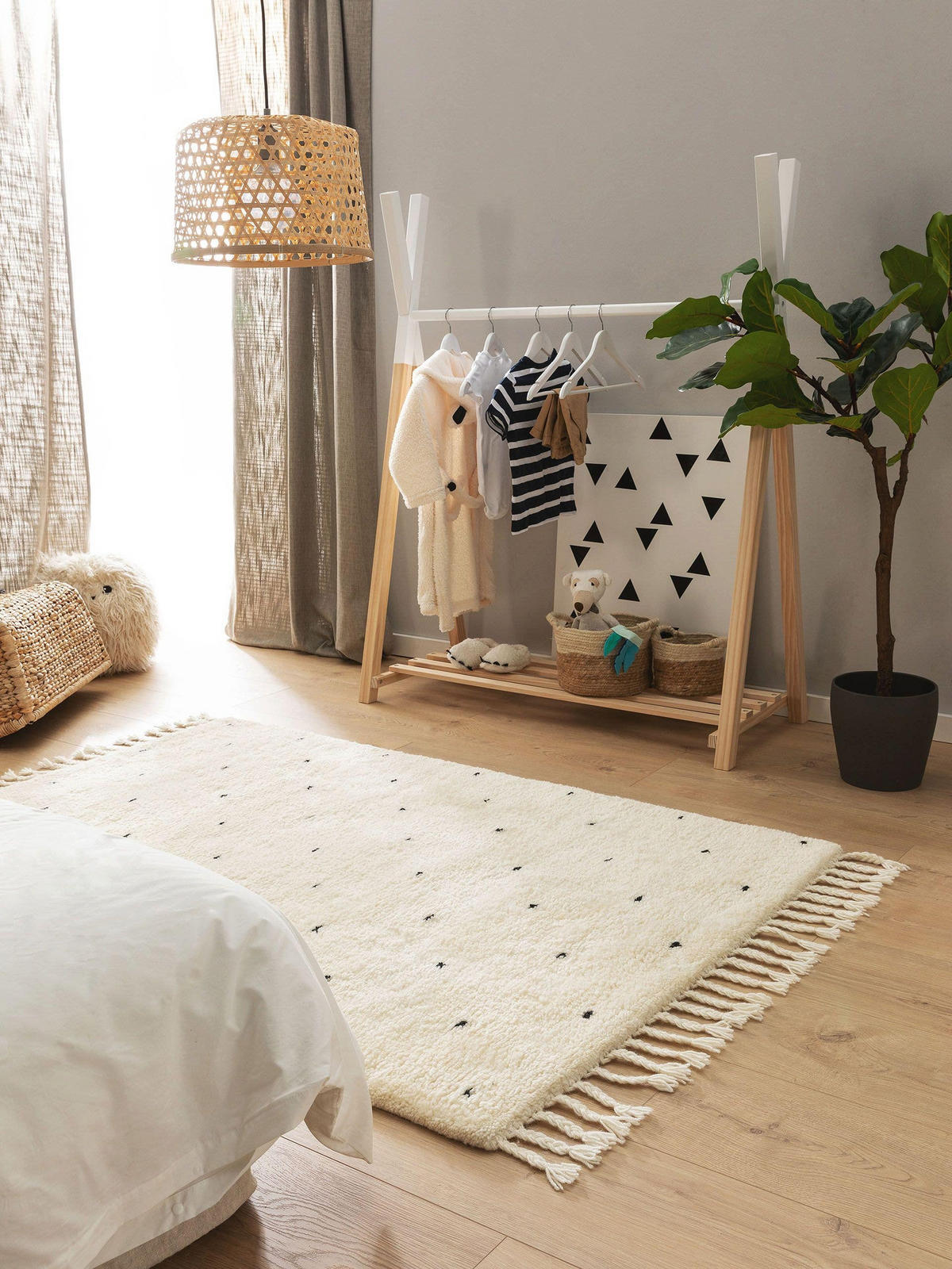 KINDERTEPPICH Theo Cream 80x150 cm - Creme, Textil (80/150cm) - Lytte