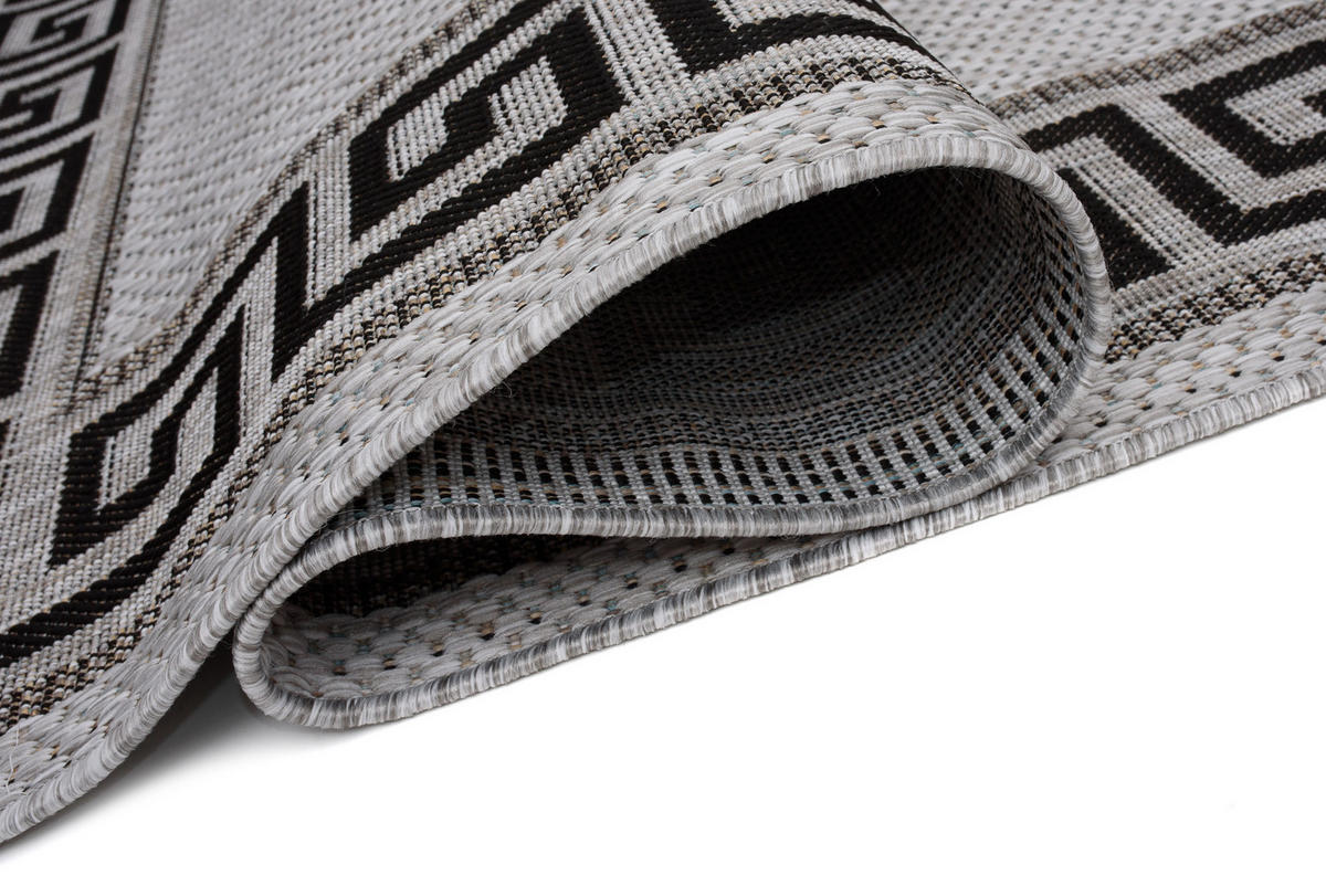 TEPPICH MELISSA Grau 60/200 cm - Grau, Kunststoff (60/200cm) - Tapiso