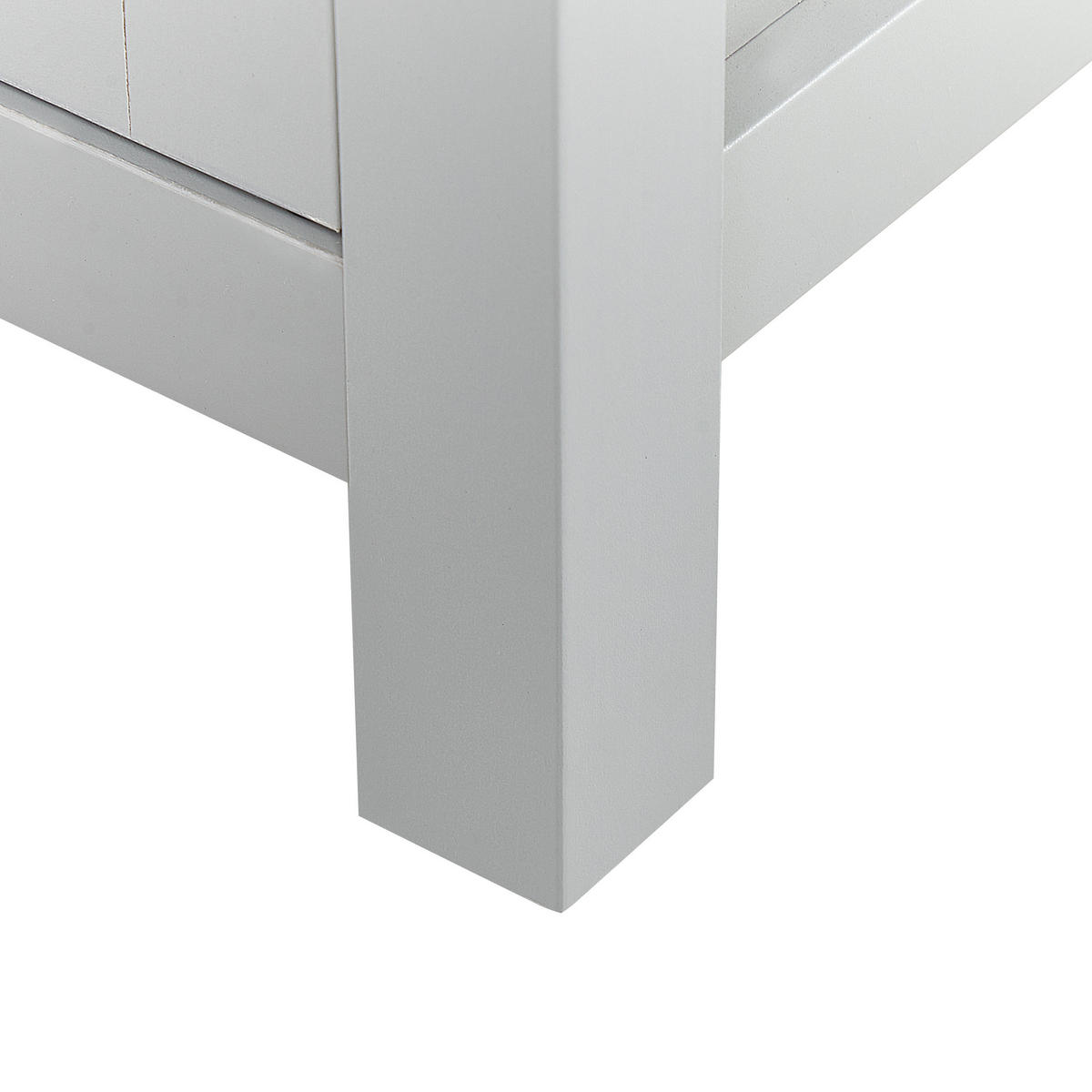 REGAL 4 Fächer Clio - Grau, Holzwerkstoff (72/180/35cm) - Beliani