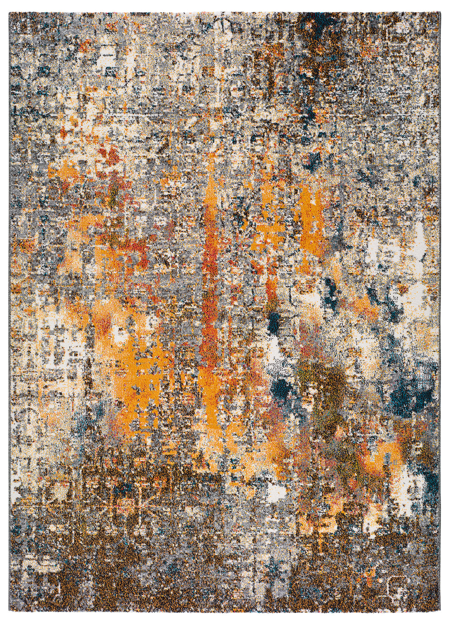 Atticgo Webteppich Mehrfarbig 60x120 cm