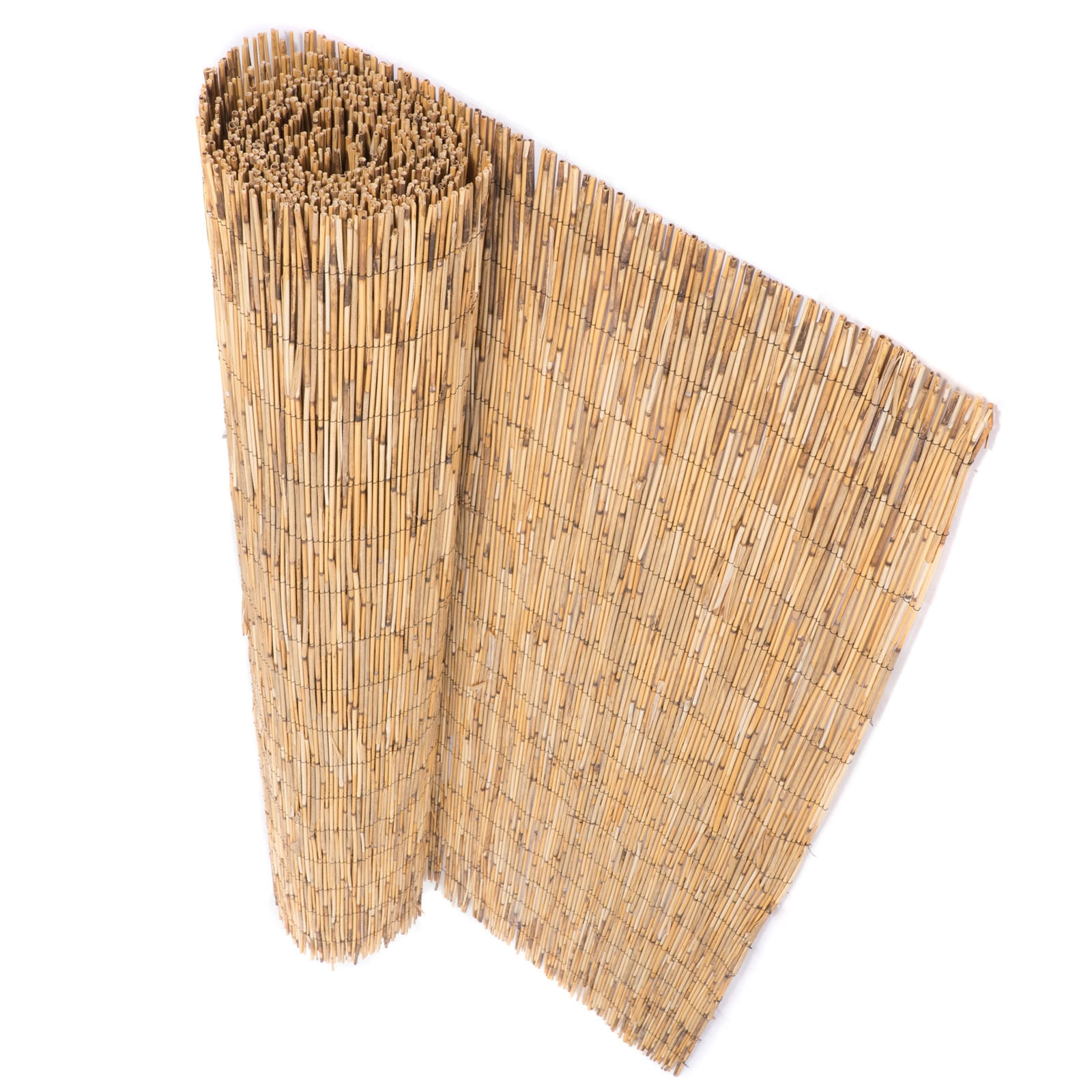 Thumbnail - Design Delights Sichtschutzmatte, Natur, Naturmaterialien, 600x160 cm, Sonnen- & Sichtschutz, Sichtschutz Garten, Balkon...